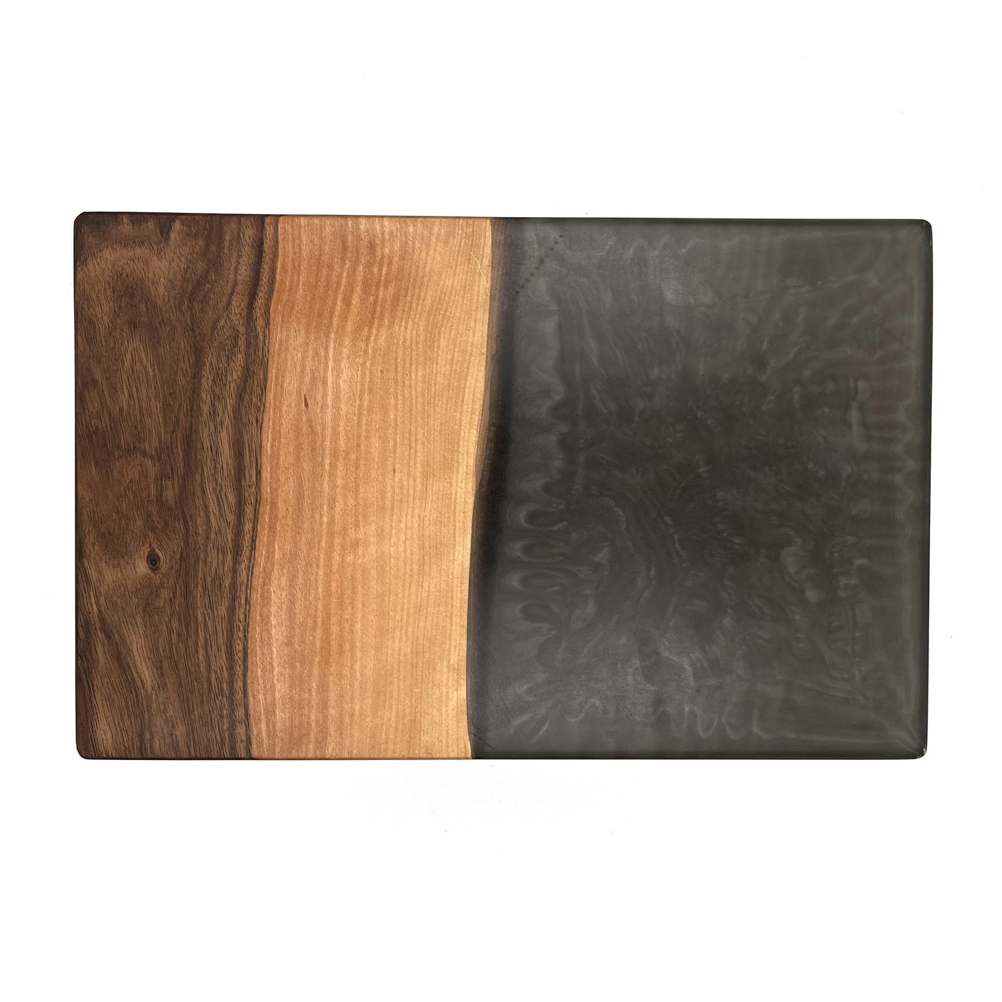 Stylish serving board in grey